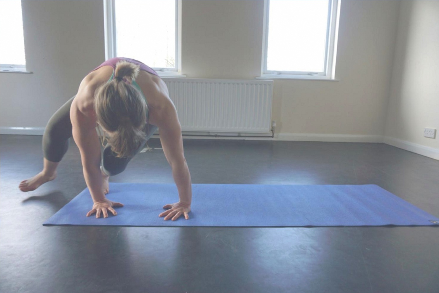 Student project documentation from Velmorance yoga energy flow program